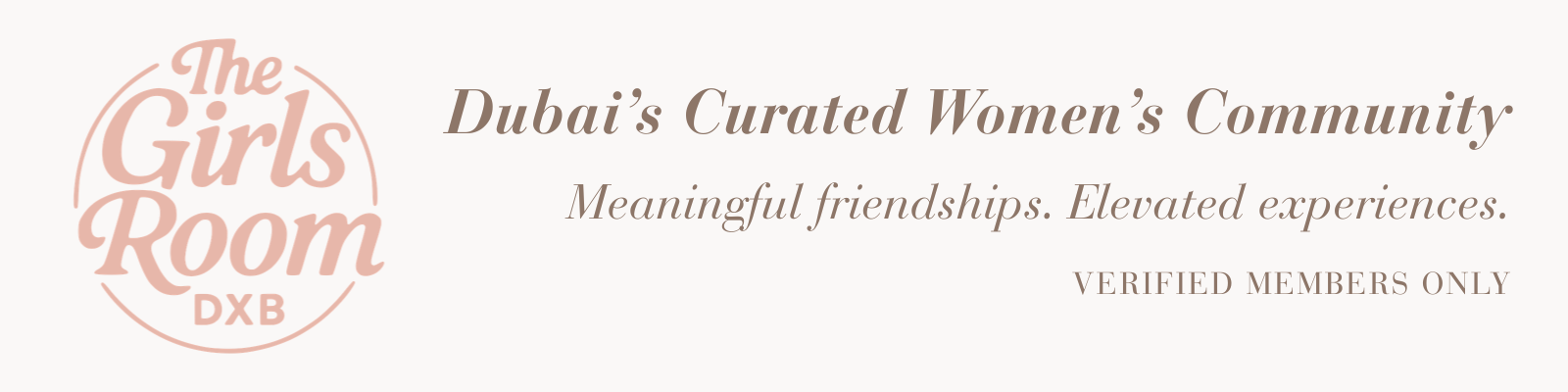 The Girls Room DXB - Dubai's Curated Women's Community